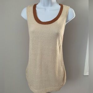 Blu Pepper Sleeveless Knit Top